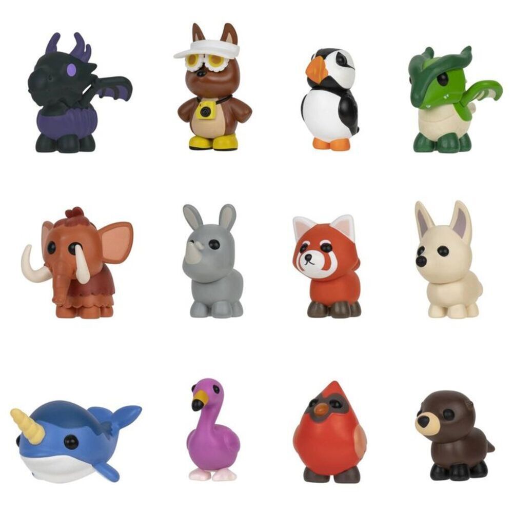 Adopt Me -  Pets Mini Figure Set - 12pk Brown